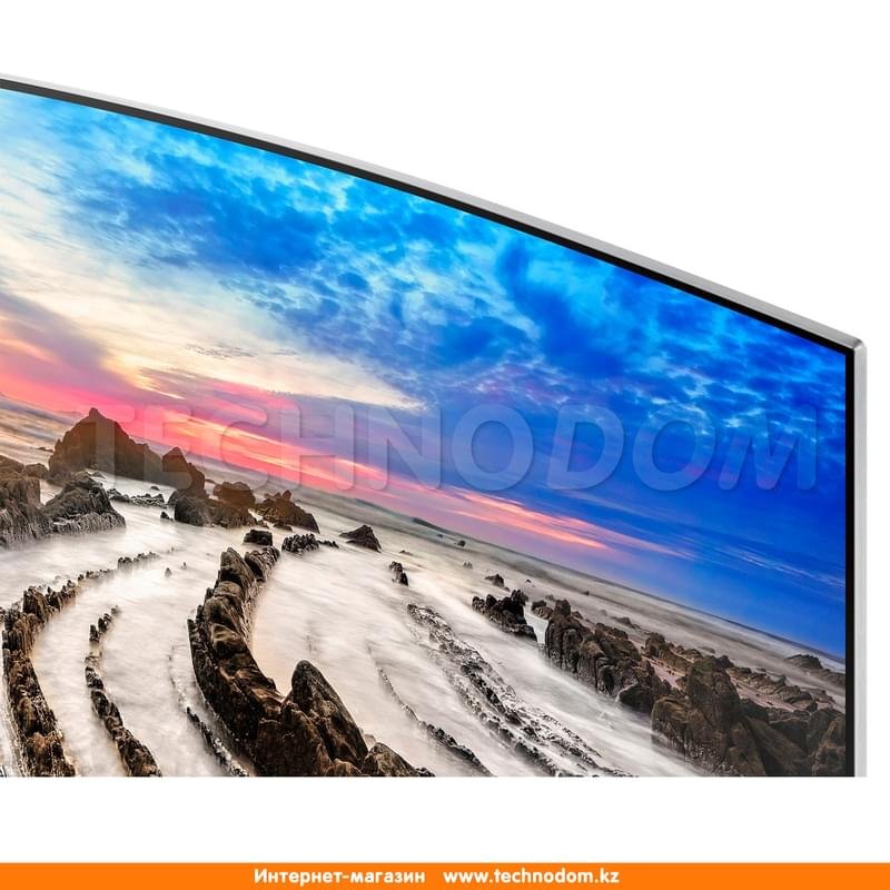 Телевизор 55" Samsung UE55MU7500UXCE LED UHD Smart Curved Silver - фото #8