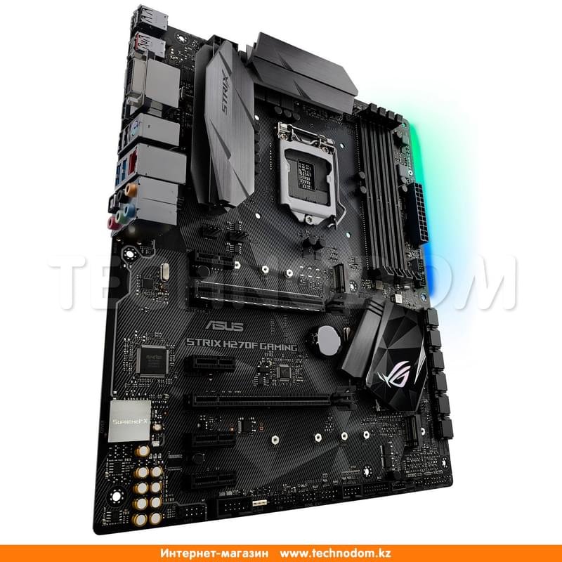 Материнская плата Asus STRIX H270F Gaming LGA1151 4DDR4 PCI-E 2x16 4x1 (HDMI+DP+DVI-D) ATX - фото #0