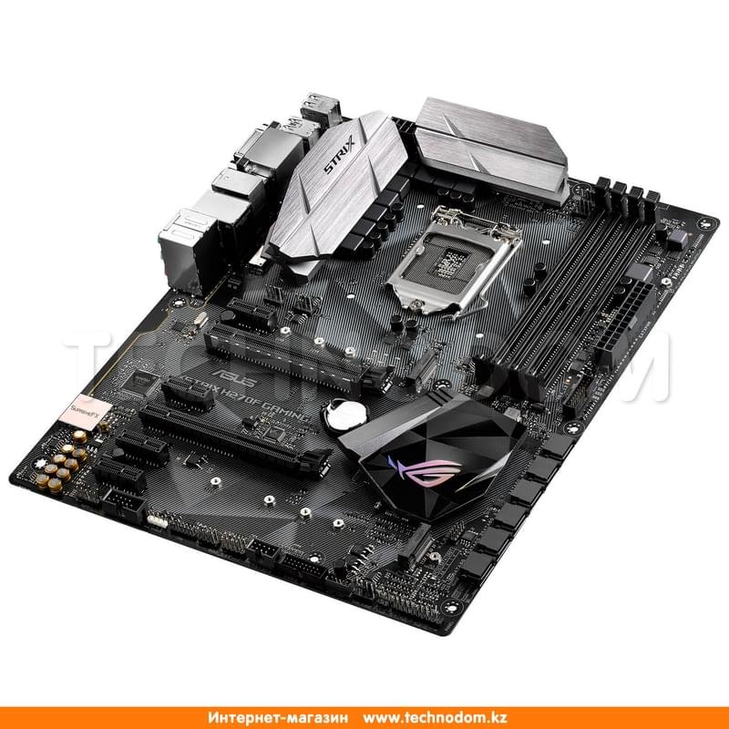Материнская плата Asus STRIX H270F Gaming LGA1151 4DDR4 PCI-E 2x16 4x1 (HDMI+DP+DVI-D) ATX - фото #4