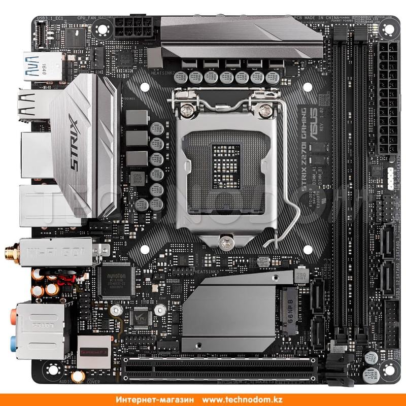 Материнская плата Asus STRIX Z270I Gaming LGA1151 2DDR4 PCI-E 1x16 (HDMI+DP) mITX - фото #1
