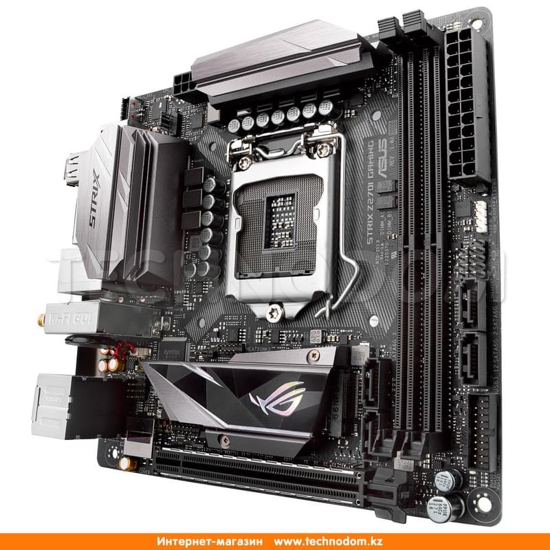 Материнская плата Asus STRIX Z270I Gaming LGA1151 2DDR4 PCI-E 1x16 (HDMI+DP) mITX - фото #3