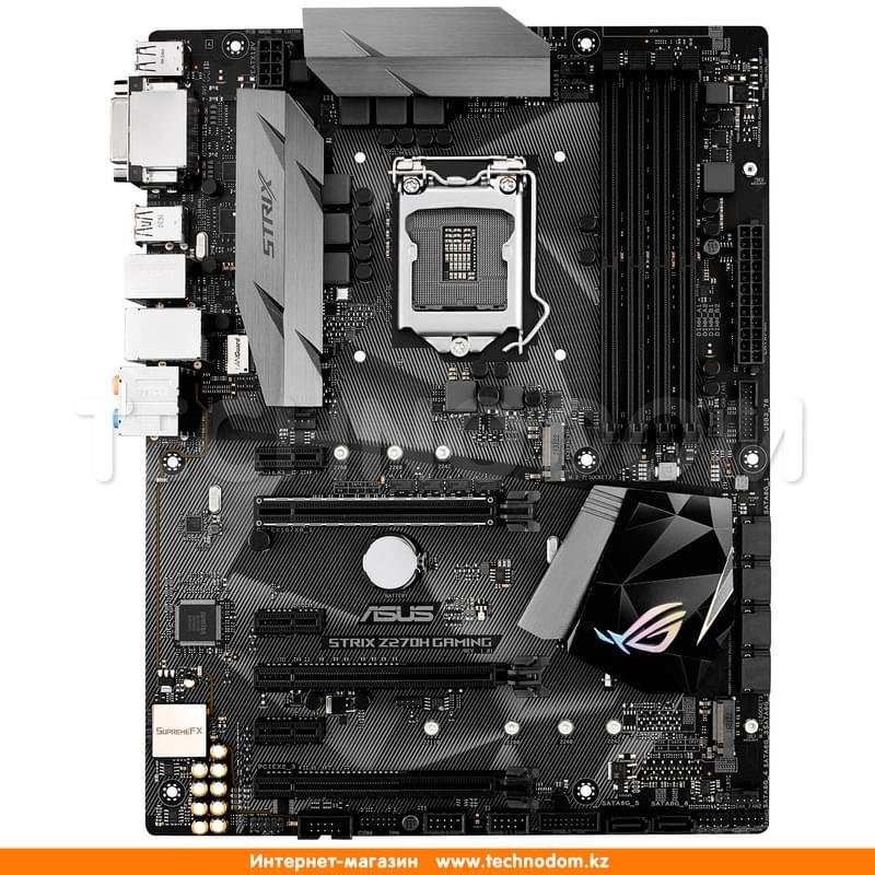 Материнская плата Asus STRIX Z270H Gaming LGA1151 4DDR4 PCI-E 3x16 3x1 (HDMI+DVI-D) ATX - фото #0