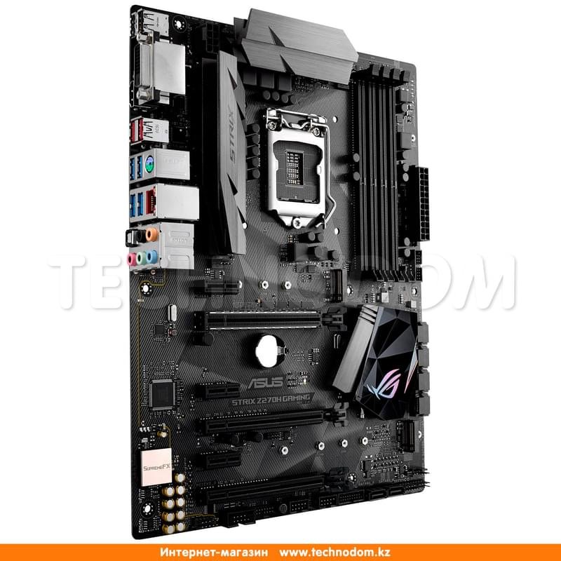 Материнская плата Asus STRIX Z270H Gaming LGA1151 4DDR4 PCI-E 3x16 3x1 (HDMI+DVI-D) ATX - фото #3