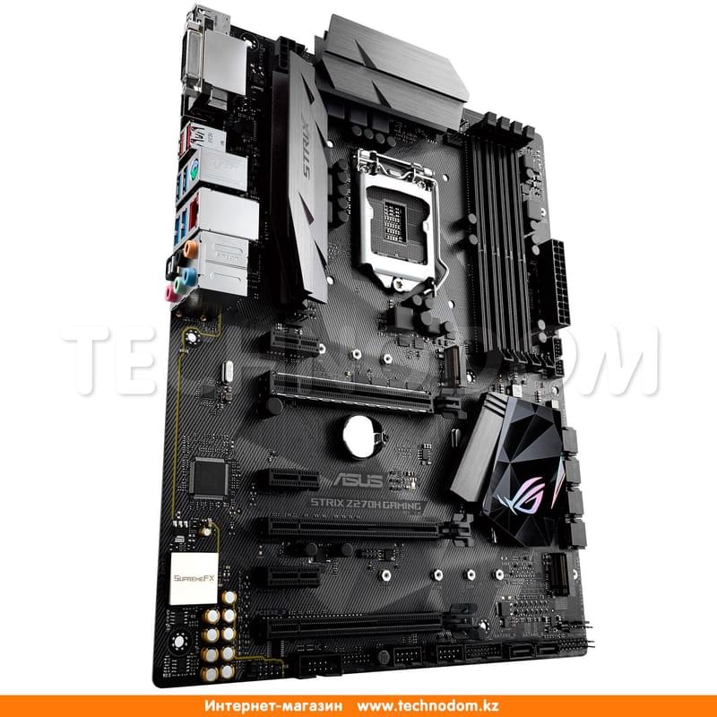 Материнская плата Asus STRIX Z270H Gaming LGA1151 4DDR4 PCI-E 3x16 3x1 (HDMI+DVI-D) ATX - фото #4