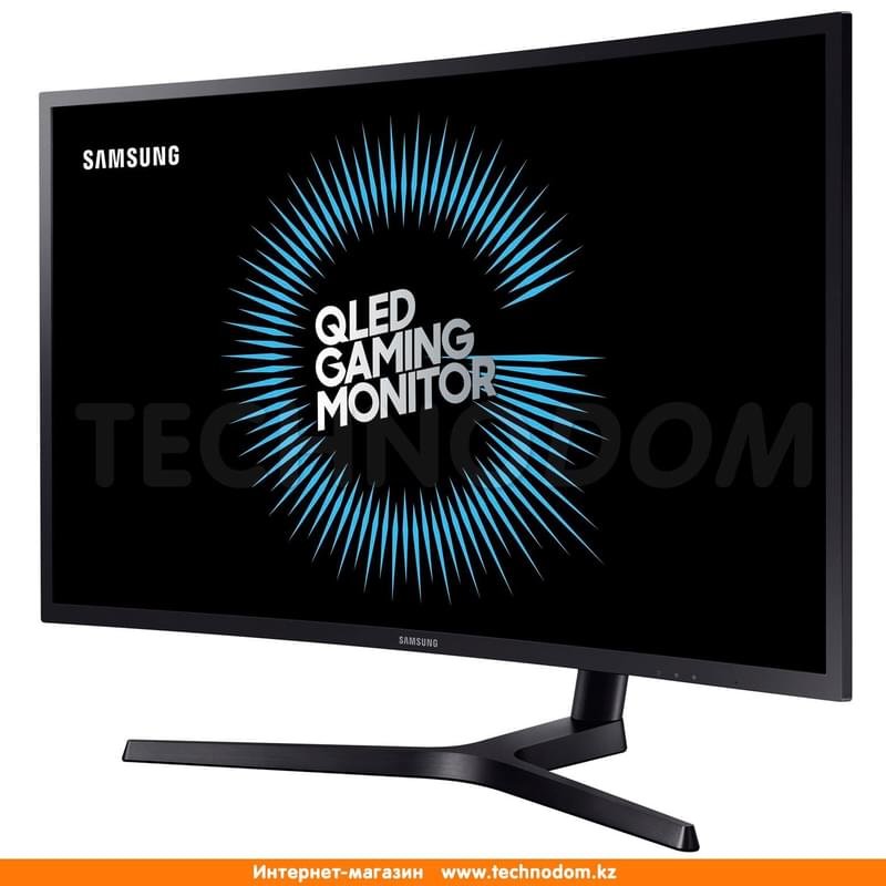 Монитор Игровой 26.9" Samsung LC27HG70QQIXCI 2560х1440 16:9 VA 144ГЦ (2HDMI) Curved Black - фото #1