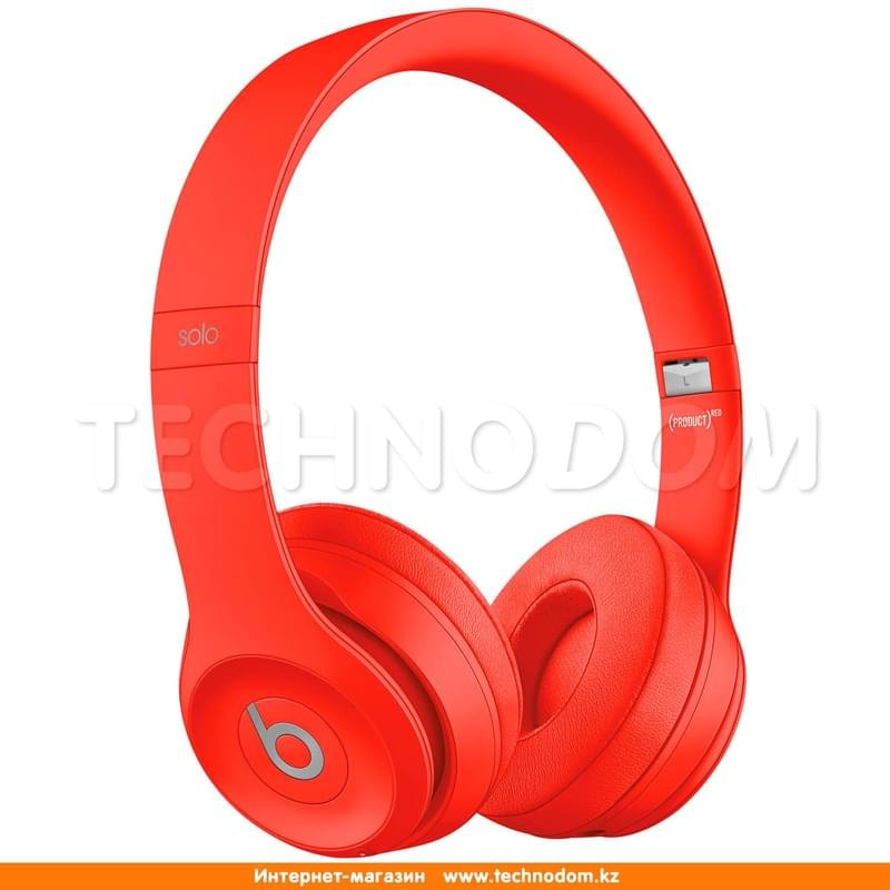 Наушники Накладные Beats Bluetooth Solo 3, Product Red (MP162ZM/A) - фото #0