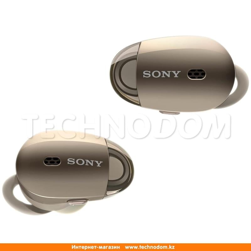 Наушники Вставные Sony Bluetooth WF-1000X Gold - фото #2
