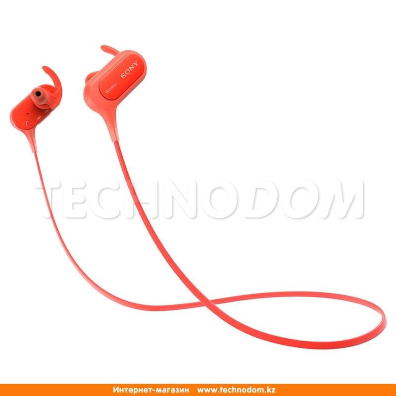 Наушники Вставные Sony Bluetooth MDR-XB50BS, Red - фото #1