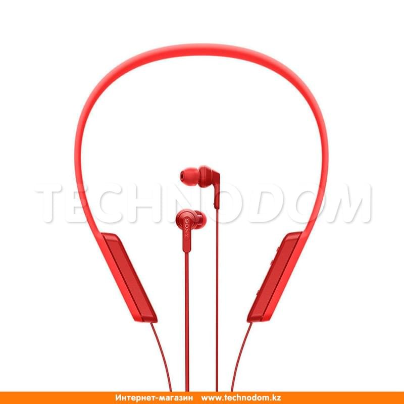 Наушники Вставные Sony Bluetooth MDR-XB70BT, Red - фото #0