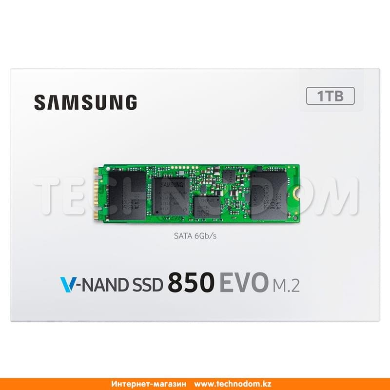 Внутренний SSD M.2 2280 1TB Samsung 850 EVO SATA-III TLC (MZ-N5E1T0BW) - фото #4