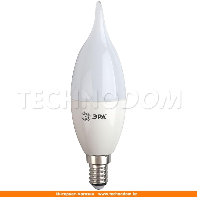 Светодиодная лампа ЭРА 7W (60W) 4000K 600lm E14 ND Холодный - фото #0