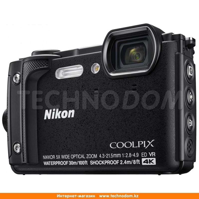 Цифровой фотоаппарат Nikon COOLPIX W300, Black - фото #5