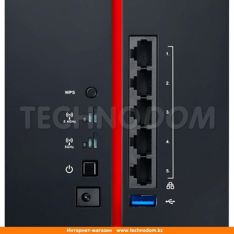 Беспроводная точка доступа/Усилитель сигнала, Asus RP-AC68U, 5*LAN 1 Гбит/с, 600/1300Mbps (RP-AC68U) - фото #4