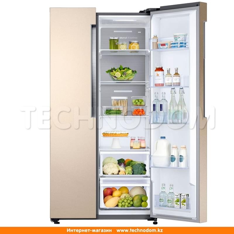 Side-by-Side холодильник Samsung RS-62K6130FG - фото #5