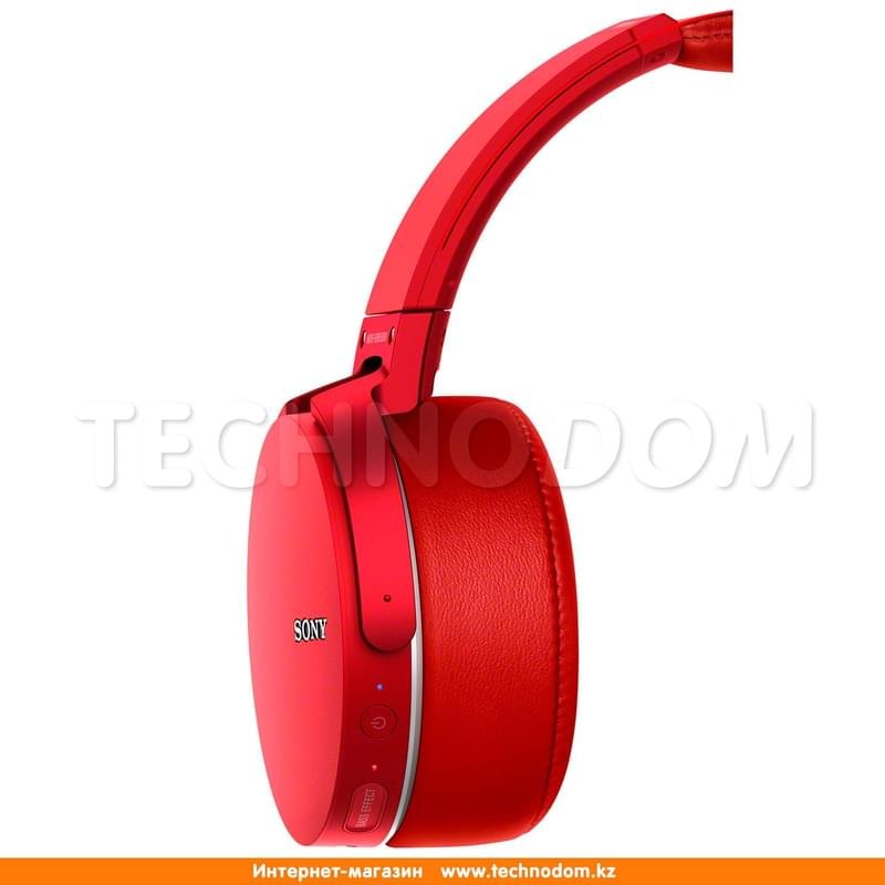 Наушники Накладные Sony Bluetooth MDR-XB950B1, Red - фото #5