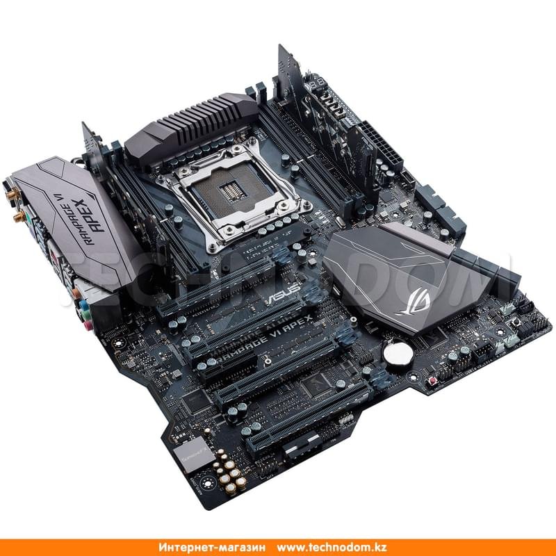 Материнская плата Asus RAMPAGE VI APEX X299 LGA2066 4DDR4 PCI-E 4x16 1x1 eATX - фото #3