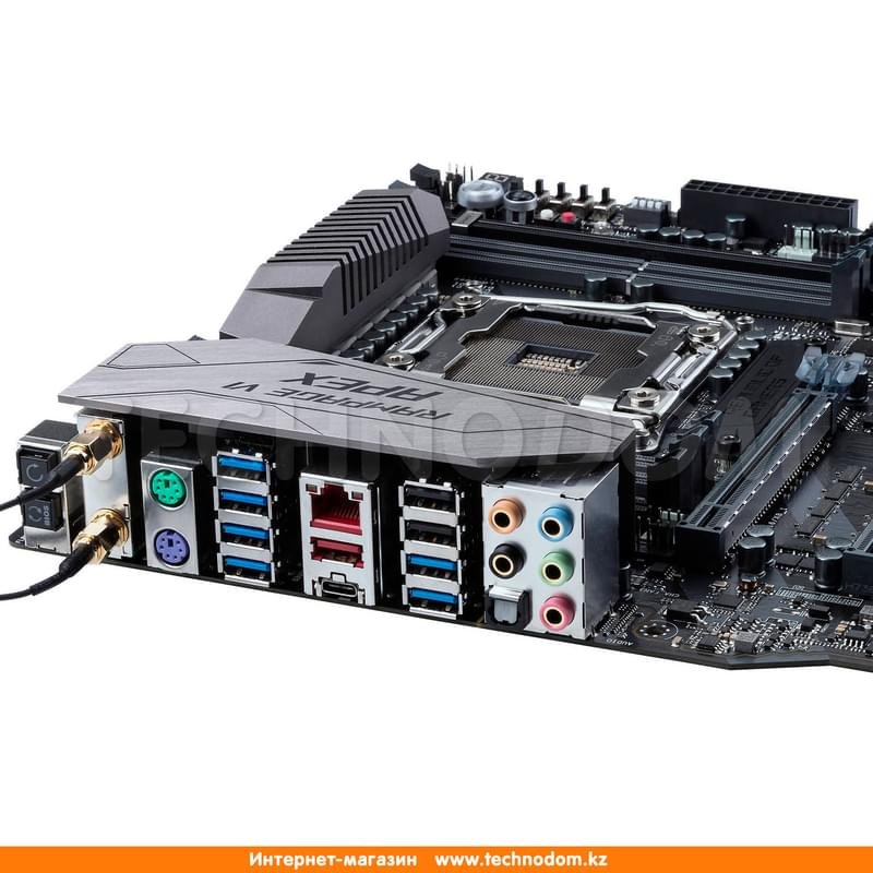 Материнская плата Asus RAMPAGE VI APEX X299 LGA2066 4DDR4 PCI-E 4x16 1x1 eATX - фото #8