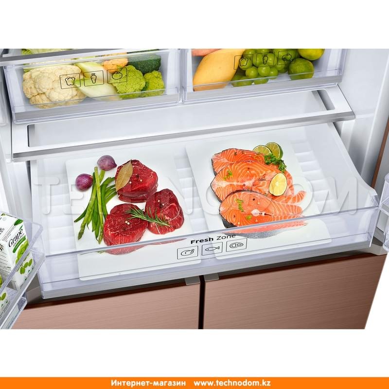Side-by-Side холодильник Samsung RF-50K5961DP - фото #13