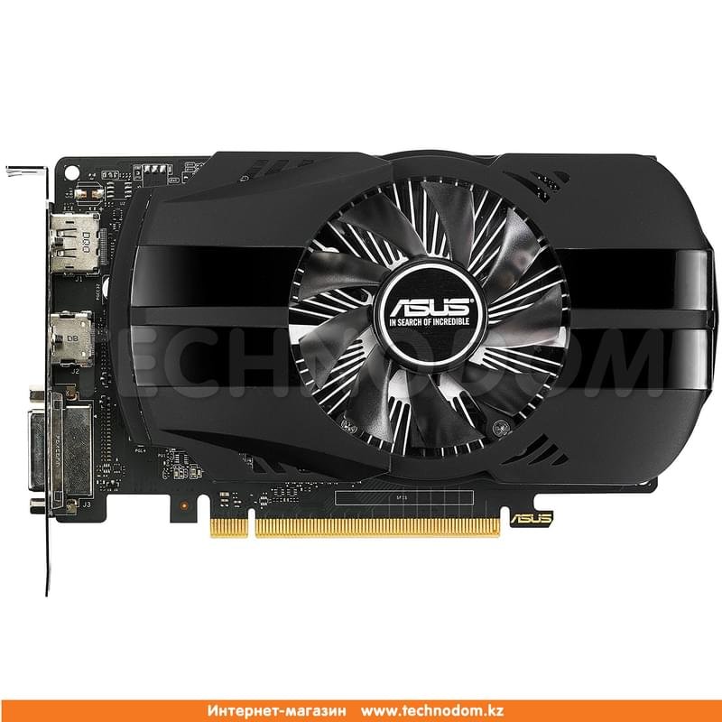 Видеокарта Asus GeForce GTX 1050Ti Phoenix 4Gb 128bit/G5 (HDMI+DP+DVI-D) (PH-GTX1050TI-4G) - фото #1