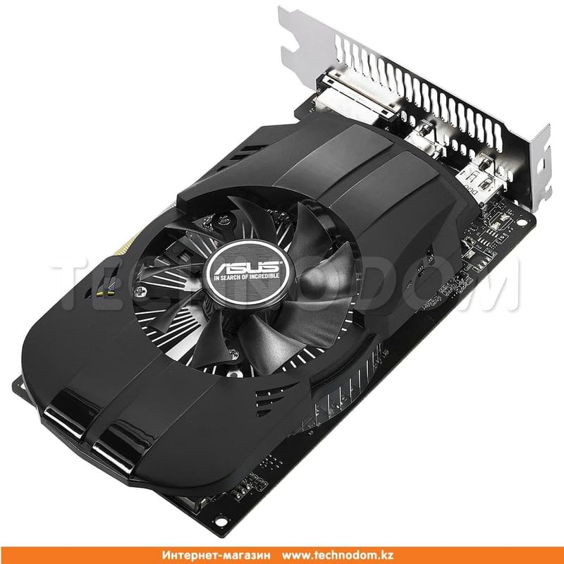Видеокарта Asus GeForce GTX 1050Ti Phoenix 4Gb 128bit/G5 (HDMI+DP+DVI-D) (PH-GTX1050TI-4G) - фото #4