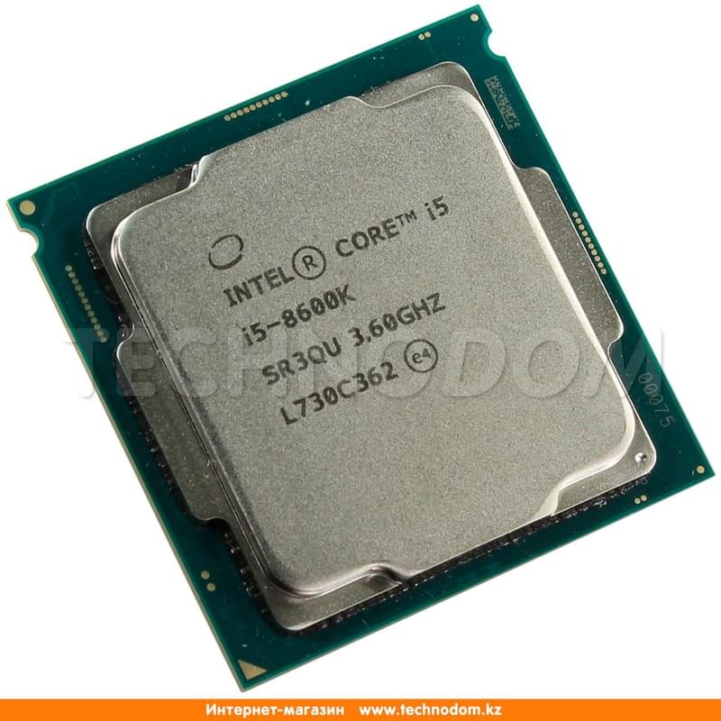 Процессор Intel Core i5-8600K (C6/T6, 9M Cache, 3.6 up to 4.3GHz) LGA1151 OEM - фото #0