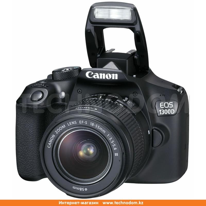 Зеркальный фотоаппарат Canon EOS 1300D EF-S 18-55 III - фото #5