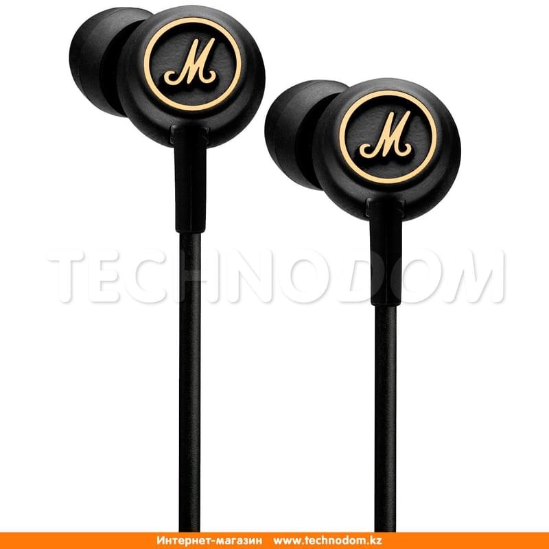 Наушники Вставные Marshall Mode EQ, Black/Brass (M) - фото #0