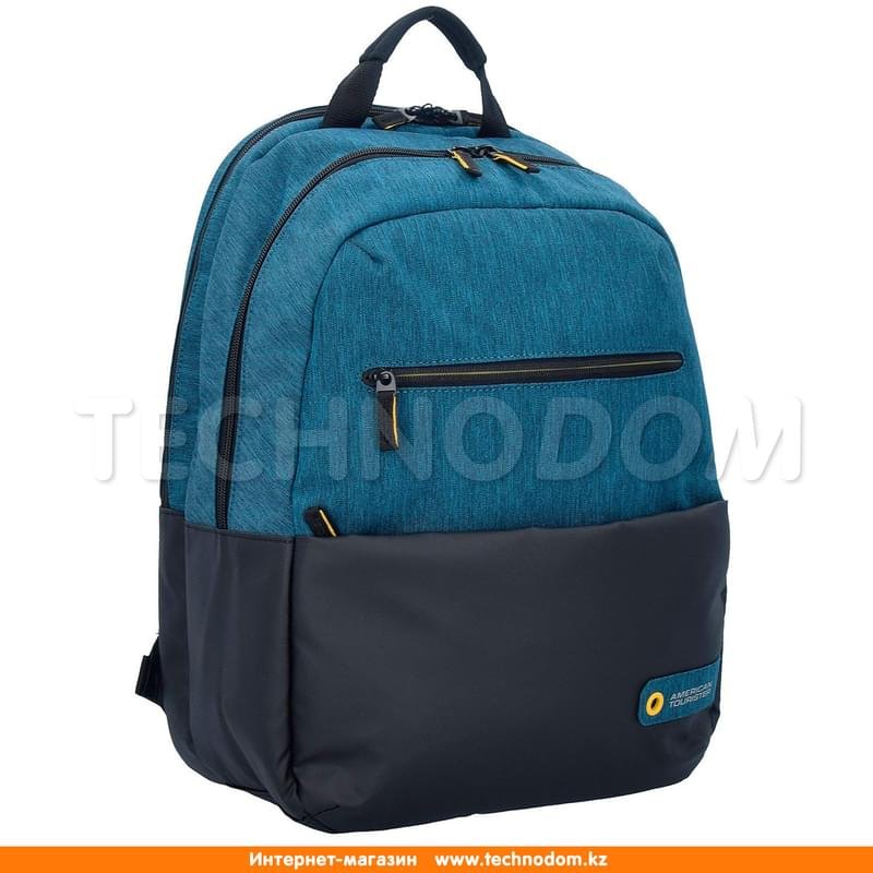 15.6" AT City Drift 24L Ноутбукқа арналған рюкзагі, Black/Blue, полиэстер (80527/2642) - фото #0