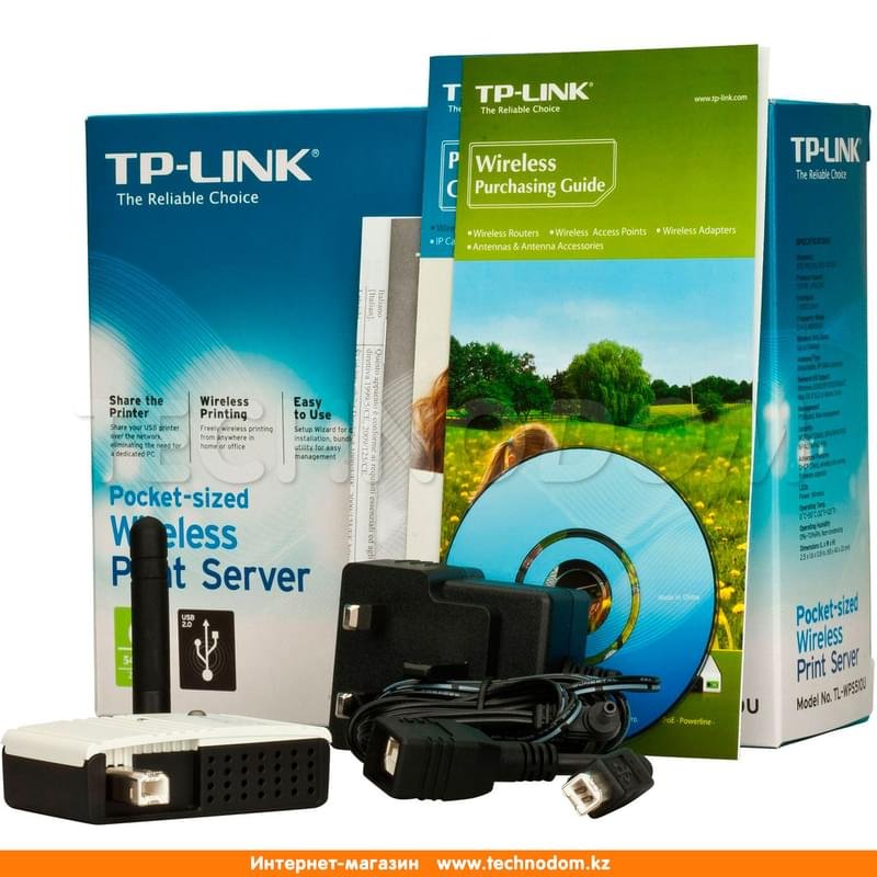 Беспроводной компактный принт-сервер, TP-Link TL-WPS510U, 1*USB, до 150 Mbps (TL-WPS510U) - фото #9
