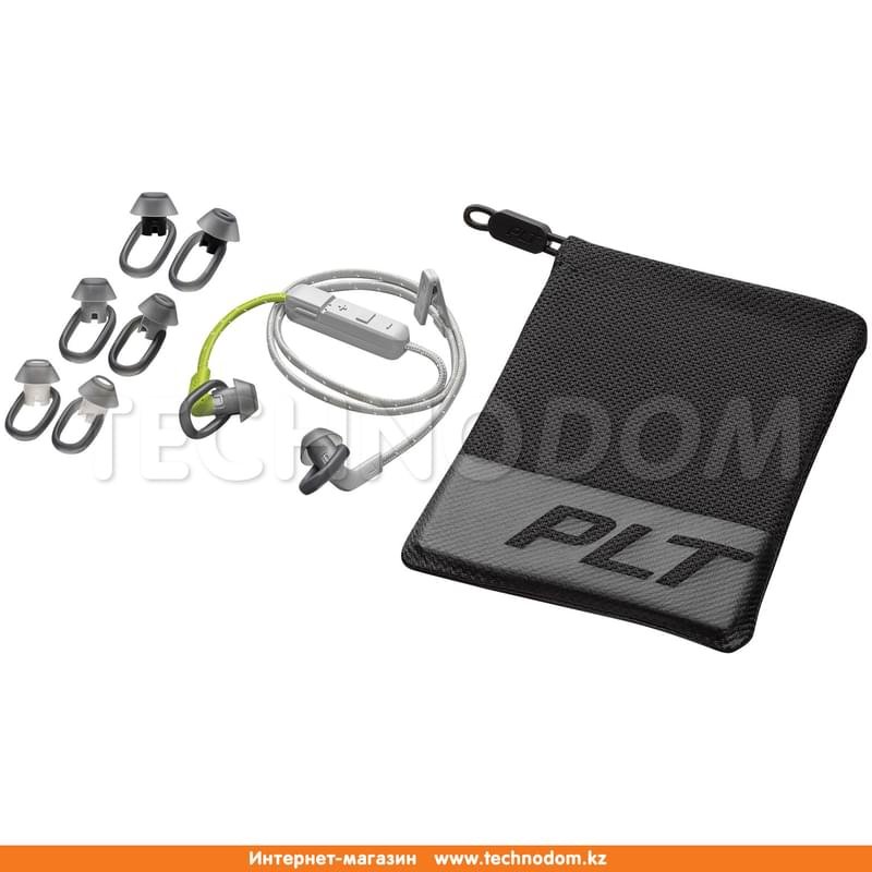 Наушники Вставные Plantronics Bluetooth BackBeat Fit 305, Grey/Lime (209061-99) - фото #4