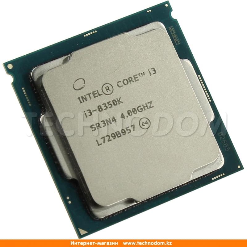 Процессор Intel Core i3-8350K (C4/T4, 6M Cache, 4.0GHz) LGA1151 OEM - фото #0