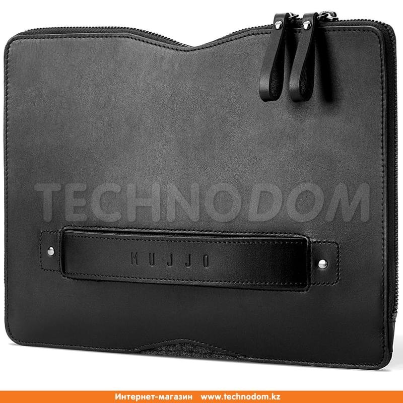 Чехол для MacBook 12" MUJJO Carry-On Foliо, Black, войлок (MUJJO-SL-090-BK) - фото #0