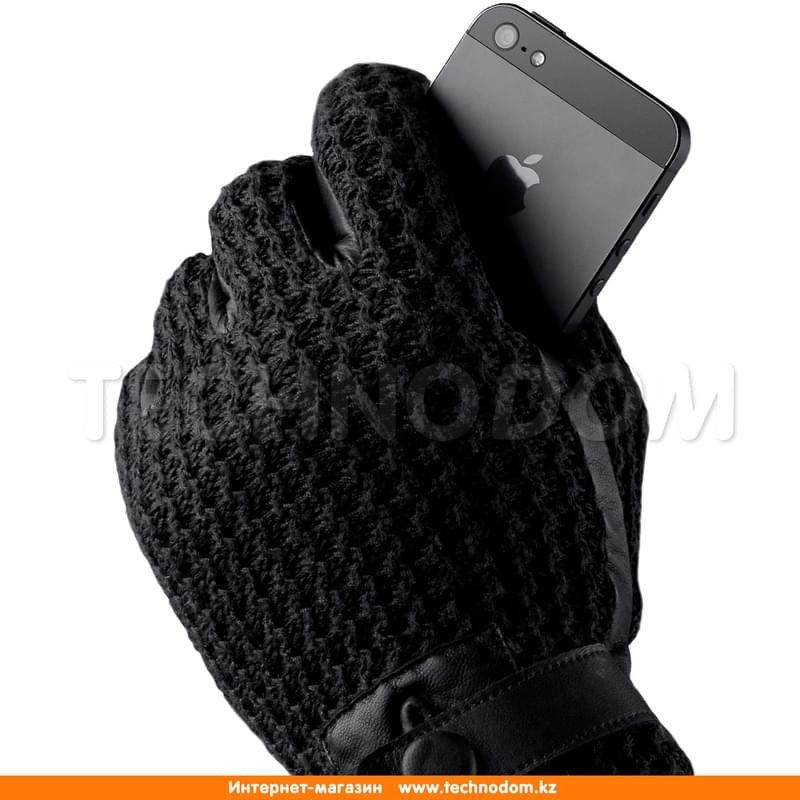 Кожаные перчатки MUJJO, Сrochet Touchscreen 8.5 (MUJJO-GLLT-020-85) - фото #0