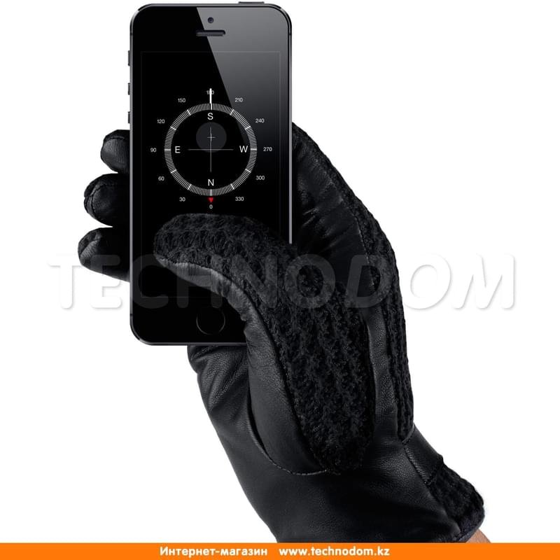 Кожаные перчатки MUJJO, Сrochet Touchscreen 8.5 (MUJJO-GLLT-020-85) - фото #2