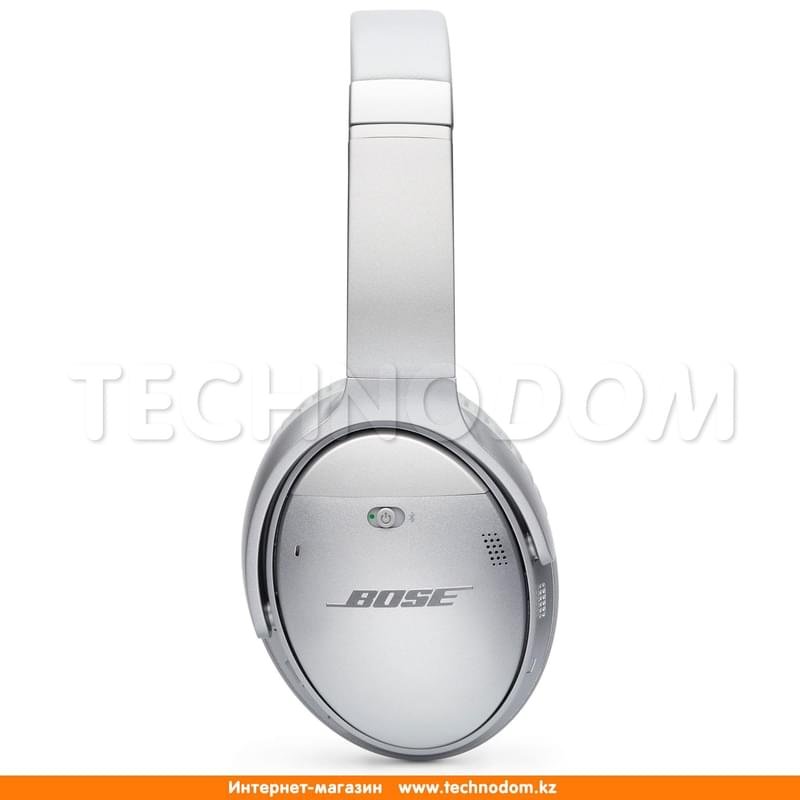 Наушники Накладные Bose Bluetooth QuiteComfort 35, Silver - фото #5