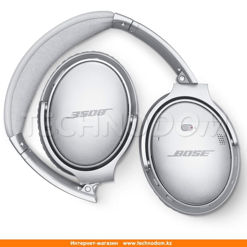 Наушники Накладные Bose Bluetooth QuiteComfort 35, Silver - фото #6