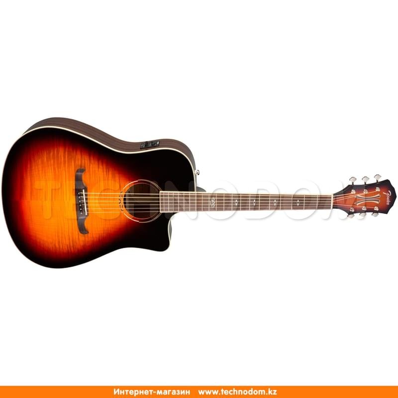 Акустическая гитара Fender T-Bucket 300-CE FLM MPL 3TS 096-8079-021 - фото #2