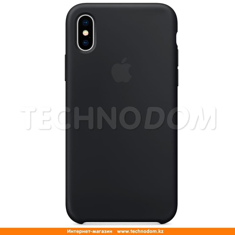 Чехол для iPhone X Apple, Силикон, Black (MQT12ZM/A) - фото #0