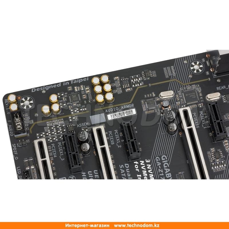Материнская плата Gigabyte GA-Z170X-Designare LGA1151 4DDR4 PCI-E 3x16 3x1 (HDMI+DP) ATX - фото #6