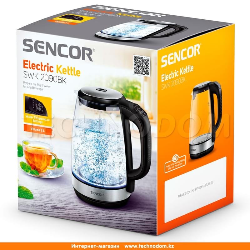 Электрический чайник Sencor SWK-2090BK - фото #6