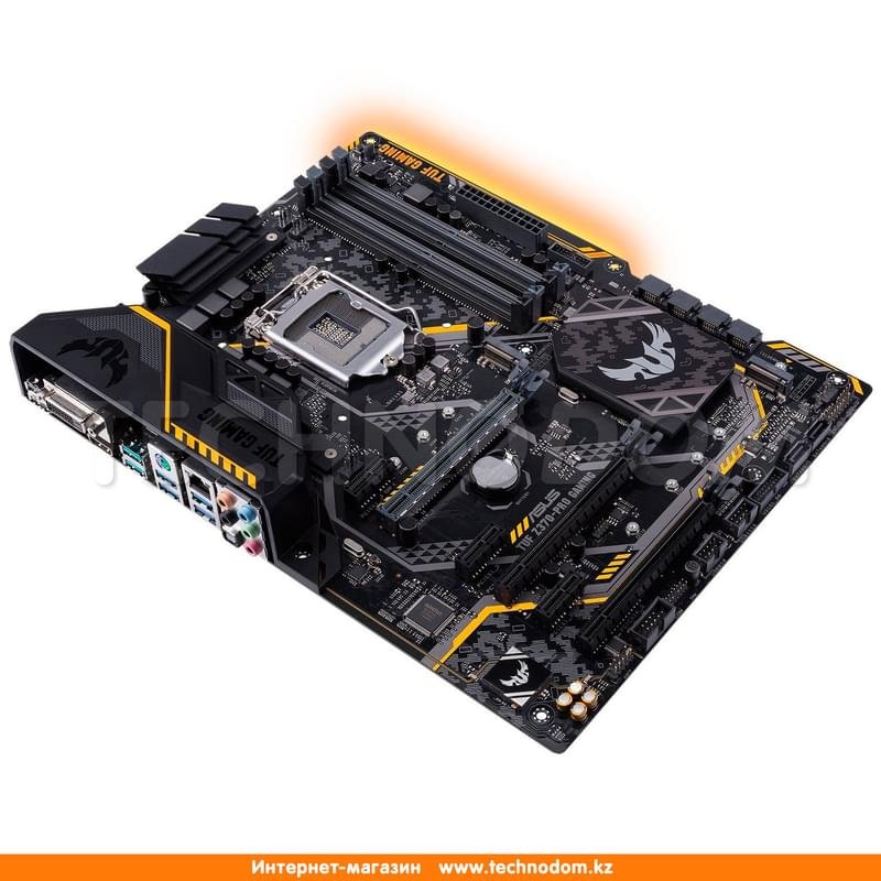 Материнская плата Asus TUF Z370-PRO Gaming LGA1151 4DDR4 PCI-E 3x16 3x1 (HDMI+DVI-D) ATX - фото #3