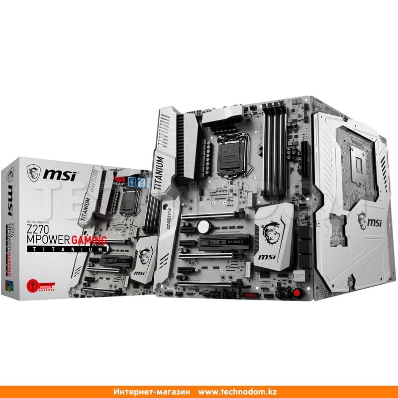Материнская плата MSI Z270 MPOWER Gaming Titanium LGA1151 4DDR4 PCI-E 3x16 3x1 (HDMI+DP) ATX - фото #11