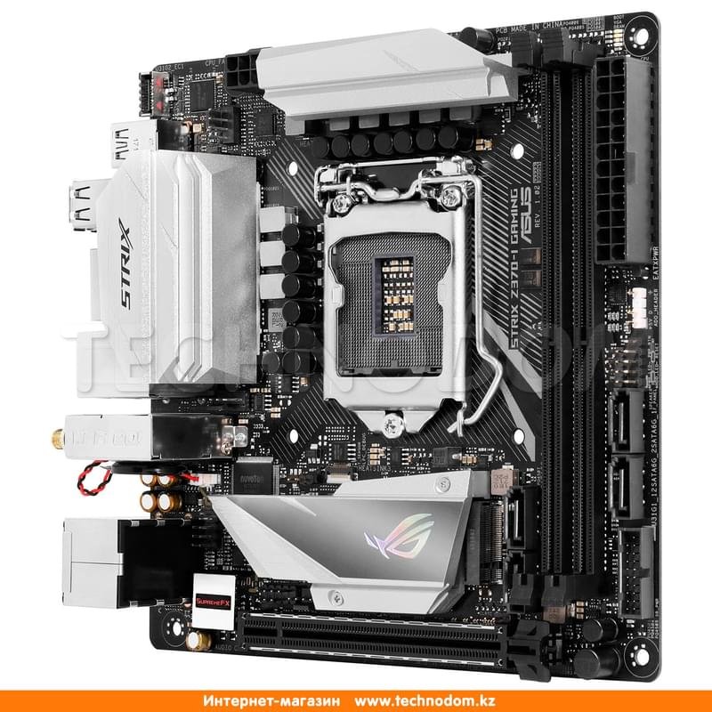 Материнская плата Asus ROG STRIX Z370-I Gaming LGA1151 2DDR4 PCI-E 1x16 (HDMI+DP) mITX - фото #5