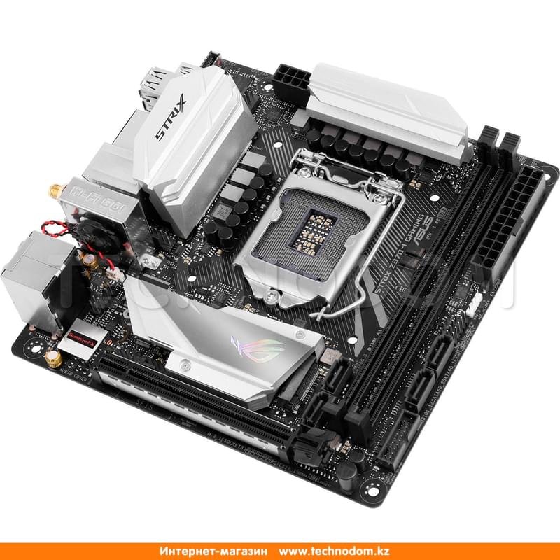 Материнская плата Asus ROG STRIX Z370-I Gaming LGA1151 2DDR4 PCI-E 1x16 (HDMI+DP) mITX - фото #7