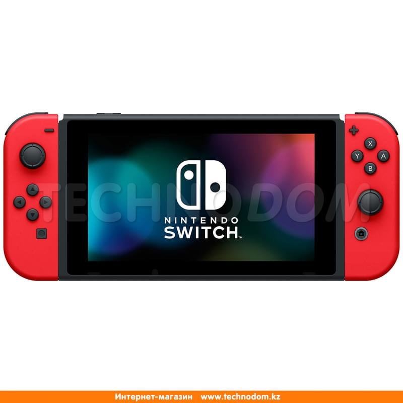 Игровая консоль Nintendo Switch HW Red + Super Mario Odyssey - фото #3