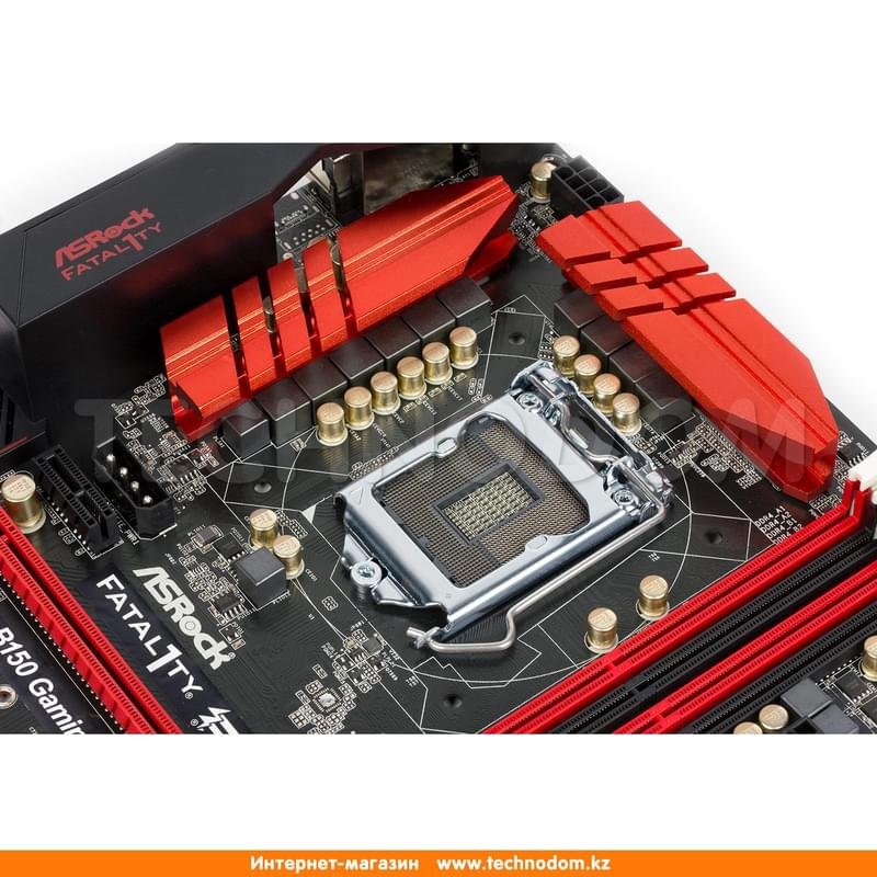 Материнская плата ASRock Fatal1ty B150 Gaming K4 LGA1151 4DDR4 PCI-E 2x16 3x1 (HDMI+DVI-D+VGA) ATX - фото #4