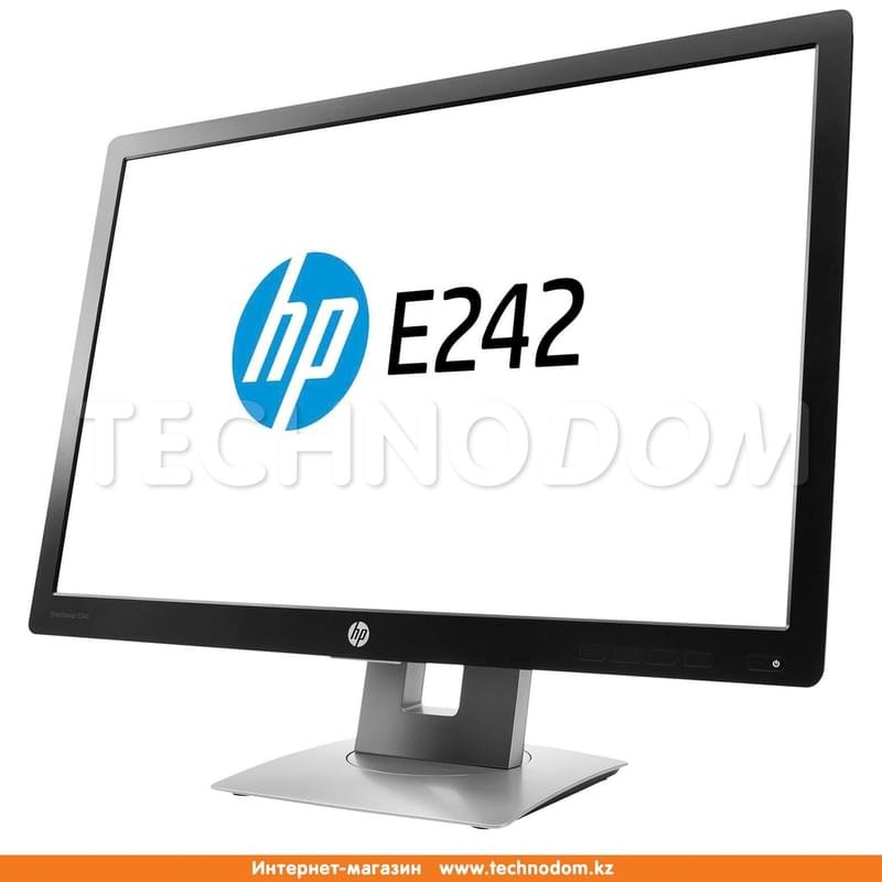 Монитор Профессиональный 24" HP E242 M1P02AA 1920х1200 16:10 IPS 60ГЦ (HDMI+DP+VGA) Silver/Black - фото #3