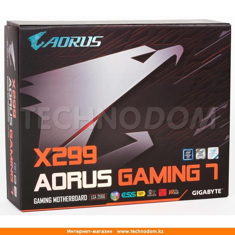 Материнская плата Gigabyte X299 AORUS Gaming 7 LGA2066 8DDR4 PCI-E 5x16 ATX - фото #5