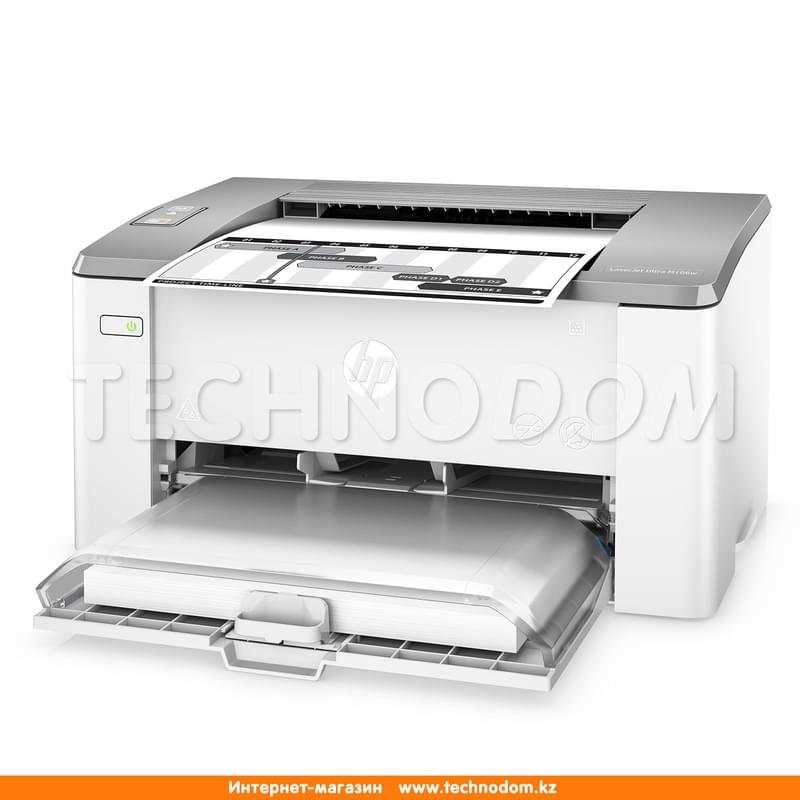 Принтер лазерный HP LaserJet Ultra M106w А4-W (G3Q39A) - фото #1