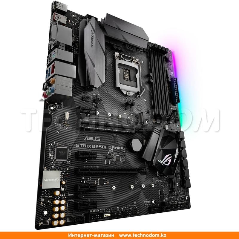 Материнская плата Asus STRIX B250F Gaming LGA1151 4DDR4 2xPCI-E (HDMI+DP+DVI) ATX - фото #2